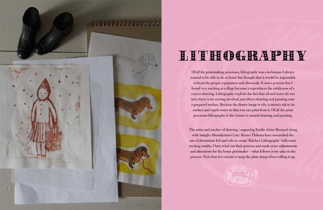  Chapter opener in 'Simple Printmaking'.